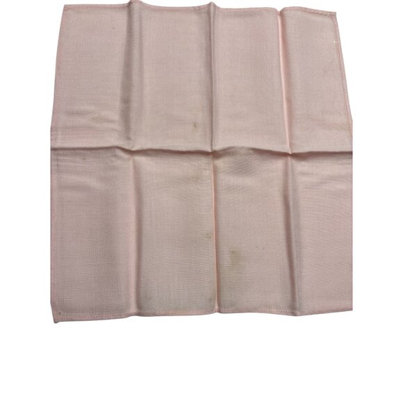 Pink Tablecloth Set With Lace Trim Includes 5 Napkins & 4 Small Napkins 47" x 65 - Picture 12 of 16
